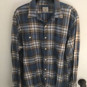 J Crew Flannel Button Down